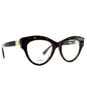 NEW FENDI FF0273 DARK HAVANA AUTHENTIC EYEGLASSES